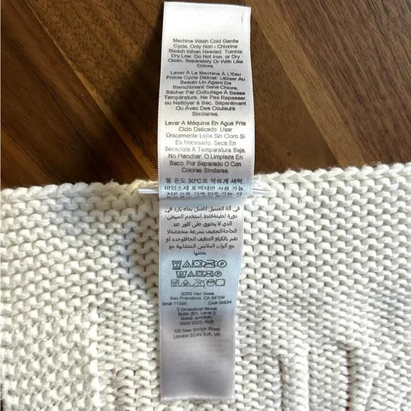 POTTERY BARN HOLIDAY NAUGHTY NICE KIDS BABY BLANKET NEW CONDITION - Picture 10 of 11